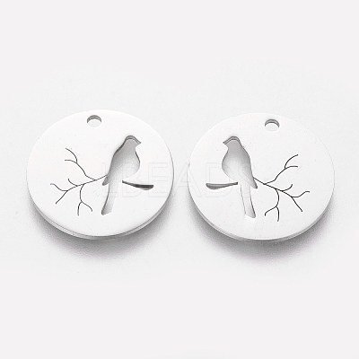 Non-Tarnish 304 Stainless Steel Pendants LS-STAS-Q201-T403-1