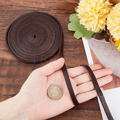 Flat Leather Jewelry Cord WL-GF0001-07A-02-1