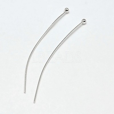 925 Sterling Silver Ball Head Pins STER-F018-03C-1