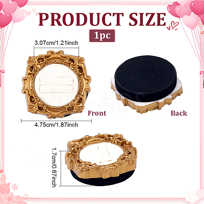 Round Wood Ring Display Trays RDIS-WH0032-006A-1