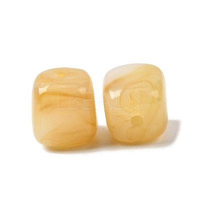 Opaque Acrylic Beads OACR-D320-01R-1