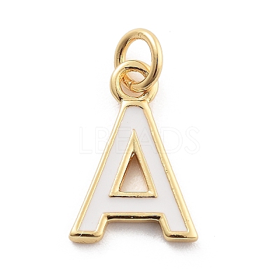 Rack Plating Brass Pendants KK-C065-05A-G-1