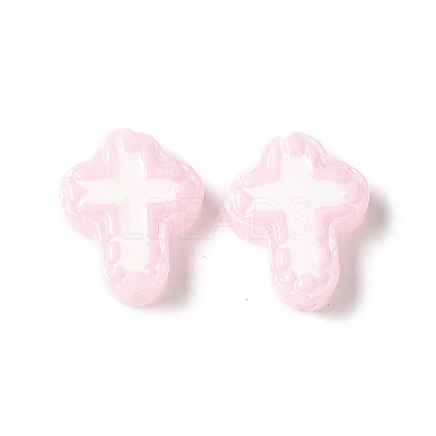 Baking Paint Glass Enamel Beads BLOW-D300-06I-1