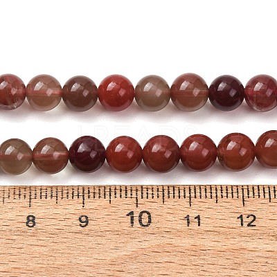 Natural Andesine Feldspar Beads Strands GG-CBA0251-A02-7mm-1
