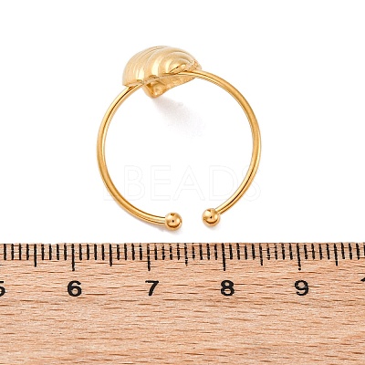 304 Stainless Steel Cuff Rings for Women LS-RJEW-F175-01G-04-1