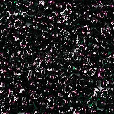 Picasso Spray Painted Glass Seed Beads SEED-T006-04-13-1