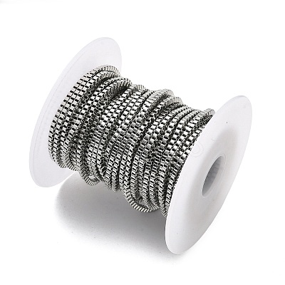 Tarnish Resistant 304 Stainless Steel Venetian Chains CHS-K001-34C-1