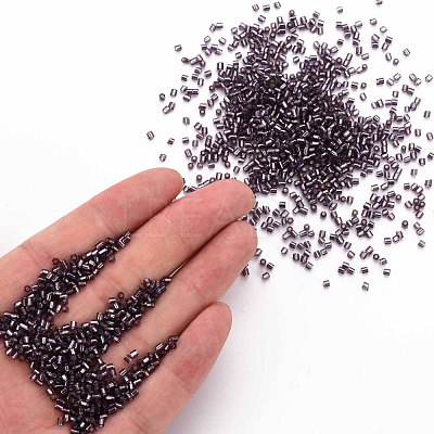 Glass Bugle Beads SEED-S032-08A-41A-1