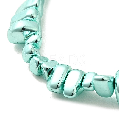 Baking Paint Electroplated Synthetic Non-magnetic Hematite Beads Strands G-H072-D01-01D-1