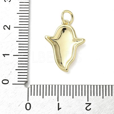 Halloween Theme Brass Enamel Pendants KK-L248-01G-07-1