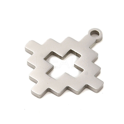 Non-Tarnish 304 Stainless Steel Pendants STAS-S123-03P-09-1