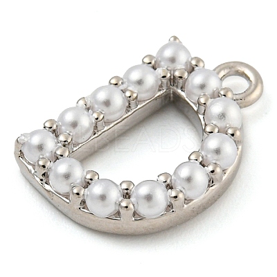 Plastic Imitation Pearl Pendants KK-P230-17P-D-1
