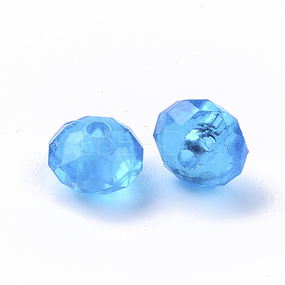 Transparent Plastic Beads KY-I004-02-1