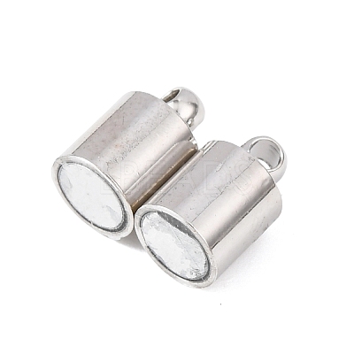 Brass Magnetic Clasps with Loops MC027-NF-1