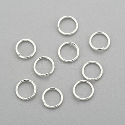 304 Stainless Steel Open Jump Rings STAS-H380-10S-J-1