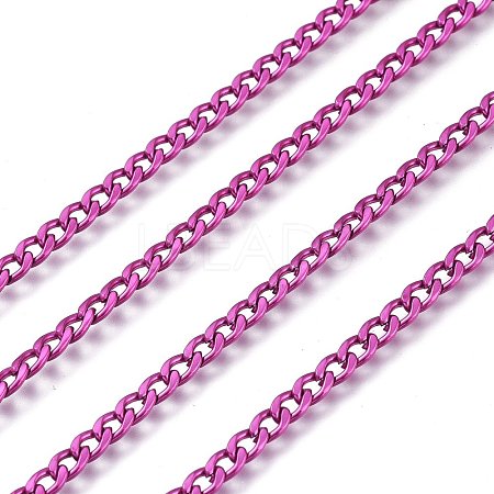 Electrophoresis 304 Stainless Steel Curb Chains CHS-I003-Q04-1