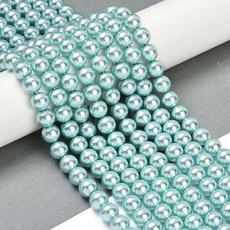 Glass Pearl Beads HY-J001-10mm-HX090-1
