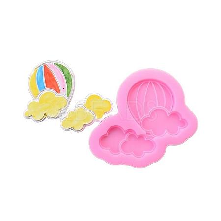 Food Grade Hydrogen Balloon & Cloud Silicone Molds DIY-F045-11-1