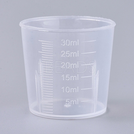 50ml Polypropylene(PP) Measuring Cup TOOL-WH0021-49-1