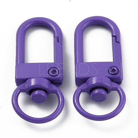 Zinc Alloy Baking Paint Swivel Snap Hooks Clasps PALLOY-H194-A11-1
