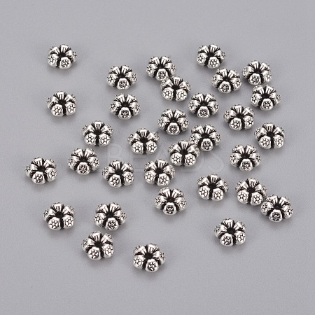 Tibetan Silver Spacer Beads AC0752-1