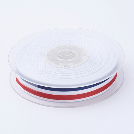 Grosgrain Polyester Ribbons for Gift Packings SRIB-P010-16mm-01-1