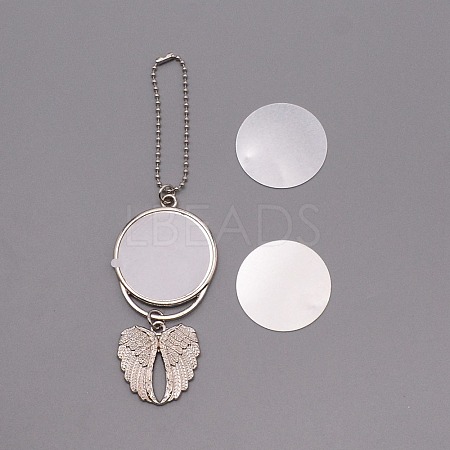 Alloy Pendant Decoration Cabochon Settings AJEW-WH0251-46-1