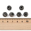 Polymer Clay Rhinestone Beads RB-N006-71-3