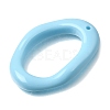 Hollow Opaque Resin Pendants RE-CBA4336-01-2