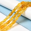 Natural Dyed White Jade Beads Strands G-M402-A01-02-2