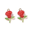Alloy Enamel Pendants AL-CBA1C50-03G-01-1
