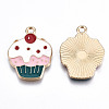 Eco-Friendly Alloy Enamel Pendants ENAM-Q437-017-NR-2