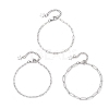 3Pcs 304 Stainless Steel Bracelets BJEW-JB12463-4
