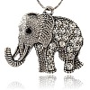 Tibetan Style Alloy Rhinestone Big Pendants LS-ALRI-L048-01AS-1