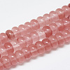 Cherry Quartz Glass Beads Strands G-T122-02X-1