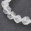 Natural Quartz Crystal Stretch Beaded Bracelets BJEW-XCP0001-03-2