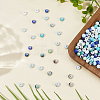 200Pcs 10 Colors Handmade Porcelain Beads PORC-PA0001-39-4