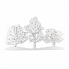 Tree of Life Carbon Steel Cutting Dies Stencils DIY-R079-032-3