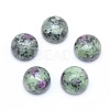 Natural Ruby in Zoisite Cabochons G-E492-H-10-1