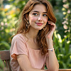 8Pcs Brass Pendants KK-TA0002-50-8