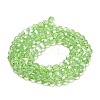 Transparent Glass Beads EGLA-A035-T4mm-B09-2