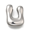 304 Stainless Steel Pendants STAS-S166-02P-21-1