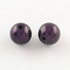 Spray Painted Acrylic Beads X-MACR-Q154-18mm-N06-2