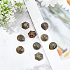 9Pcs 3 Style Natural Labradorite Cabochons G-FH0001-27-5