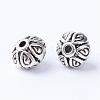 Tibetan Style Alloy Beads TIBE-Q063-114AS-RS-1