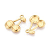 304 Stainless Steel Pendants STAS-T065-76G-2