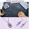 180Pcs 6 Styles 304 Stainless Steel Open Jump Rings STAS-UN0039-10-6