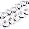 Transparency Glass Beads Strands GLAA-T023-13B-1