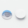 Plastic Wiggle Googly Eyes Buttons DIY Scrapbooking Crafts Toy Accessories with Label Paster on Back KY-S003B-12mm-M-2