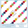 5 Strands Synthetic Turquoise Beads Strands TURQ-ME0001-03-2